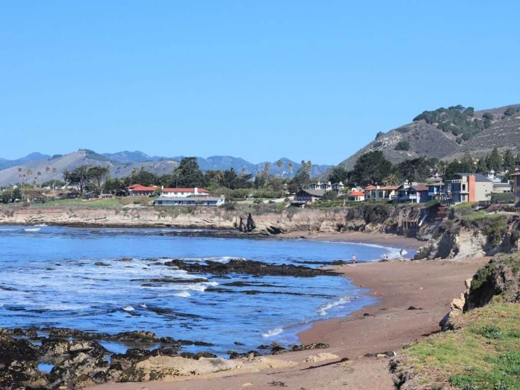 pismo beach camping area.