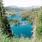 Twin Lakes on Slope of Mammoth Mountain